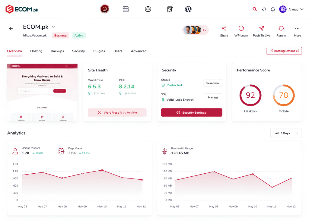 ecom portal